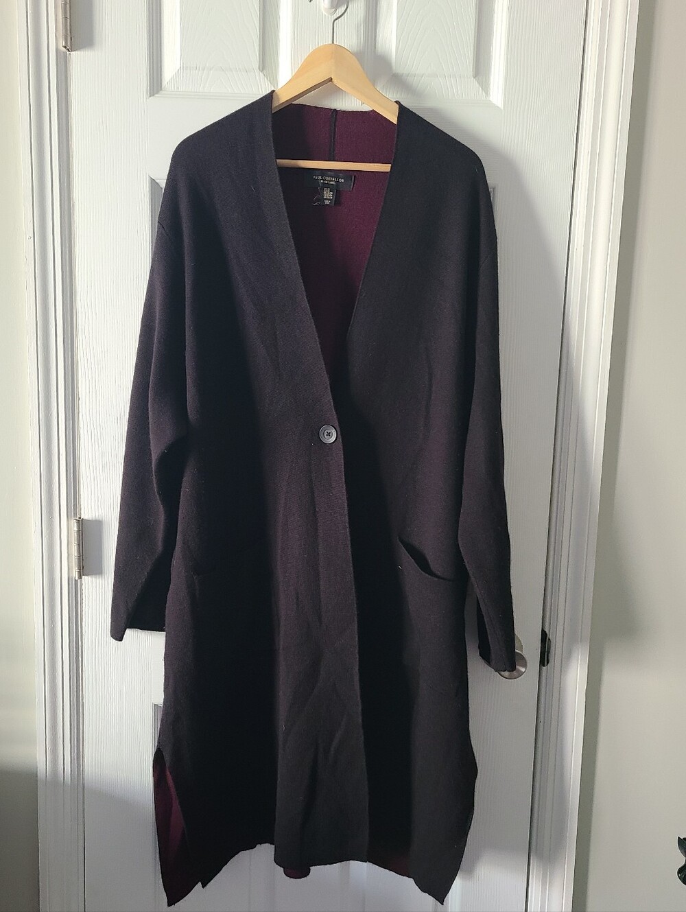 Paul Costelloe Merino Blend Long Cardigan